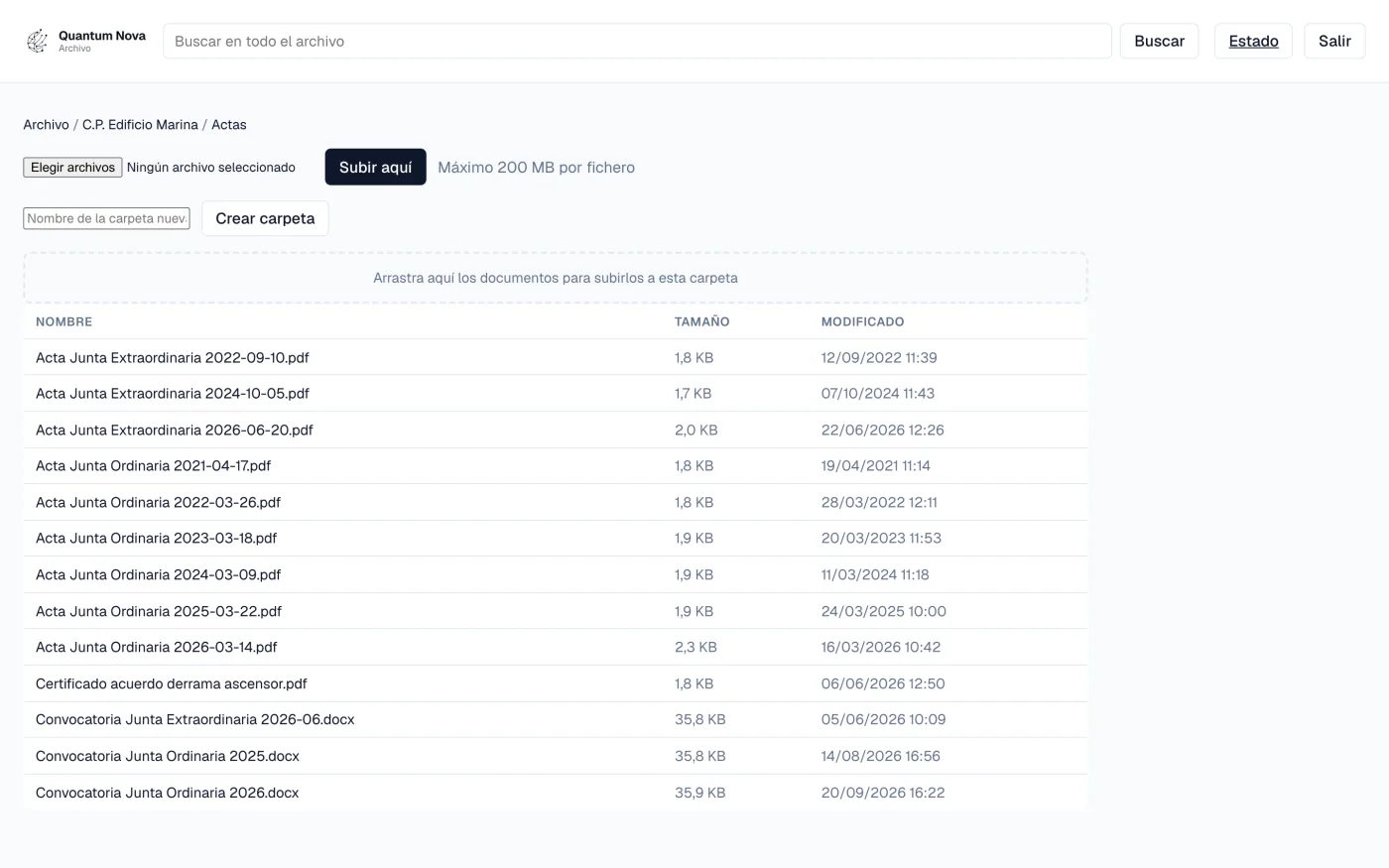Archive folder browser